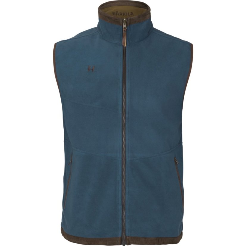 HÄRKILA  - Kamko Estate WSP oboustranná vesta pánská Dark olive-Sea blue