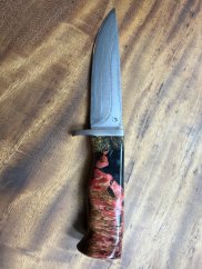 Dýka lovecká VG-10 stabilizovaná olše v pryskyřici