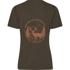 Seeland - Hunting Heritage triko dámské s krátkým rukávem Pine green