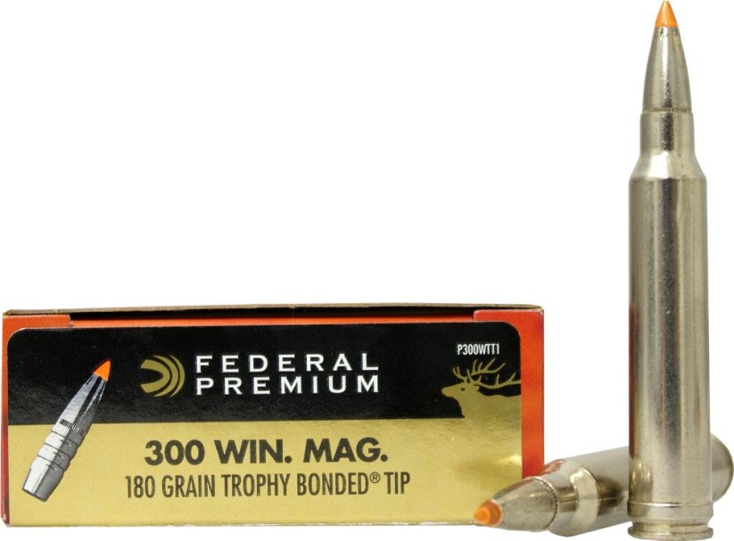 Federal Premium 300 Win Mag 11 66g 180grs Federal Trophy Bonded Tip 0