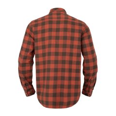HÄRKILA - Scandinavian košile pánská Autumn orange check