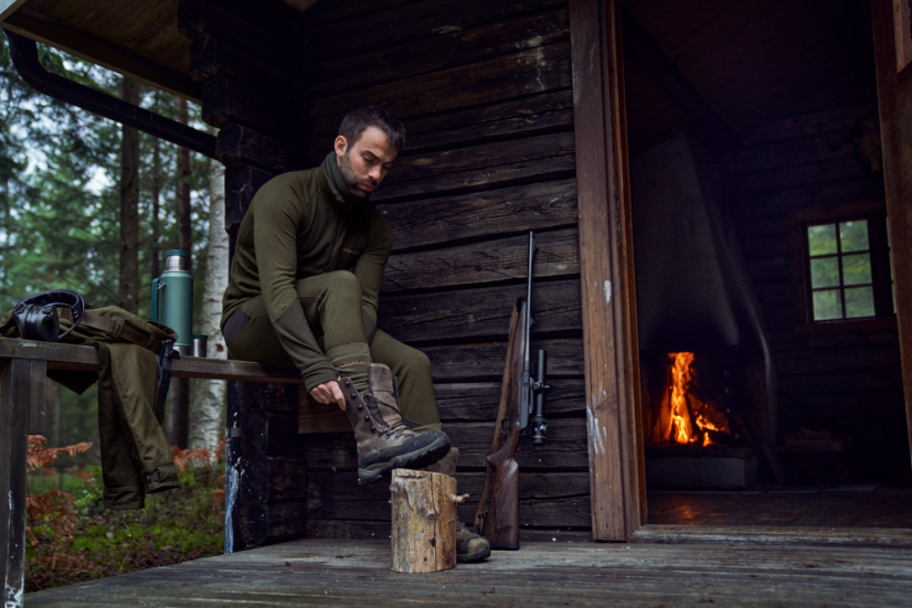 HÄRKILA  - Base Warm zip neck podvlekové triko s rolákem na zip