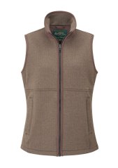 ALAN PAINE - vesta jarní dámská hnědá