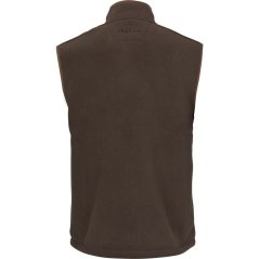 HÄRKILA - Sandhem Sherpa fleece vesta pánská Demitasse brown
