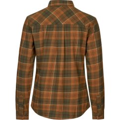 Seeland - Skye flanelová košile dámská Grizzly brown-Terracotta check