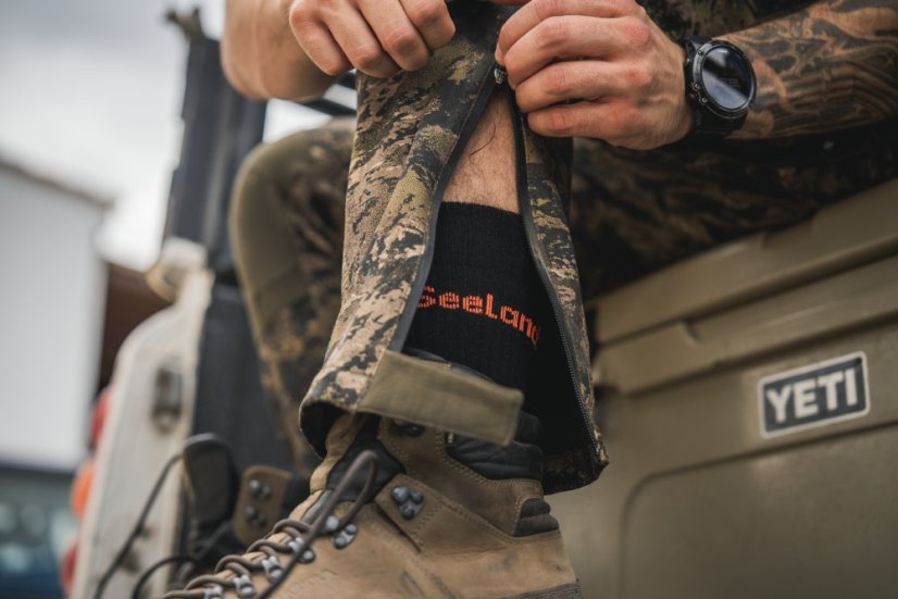 Seeland - Field Coolmax ponožky 2pack pánské Black-Dark grey