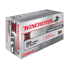 Winchester .22 Hornet Super-X Hollow Point 2,98 g / 46 gr