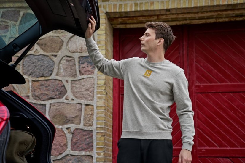 HÄRKILA  - Instinct mikina pánská Grey melange