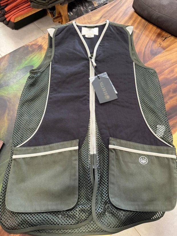 BERETTA - Silver Pigeon střelecká vesta pánská Green-Jet Black