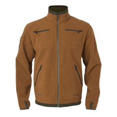 HÄRKILA  - Kamko fleece oboustranná bunda pánská Forest night-Rustique clay