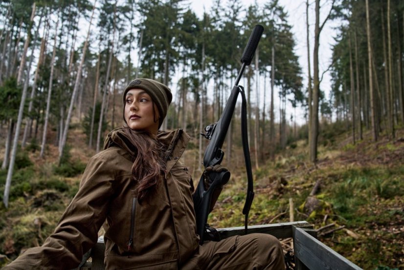 HÄRKILA - Driven Hunt HWS insulated bunda zimní dámská Willow green