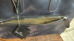 ARTIPEL - BORSA - kožené pouzdro na notebook hnědé CPD01W