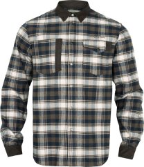 HÄRKILA - Aivak flanelová košile pánská Turkish coffee