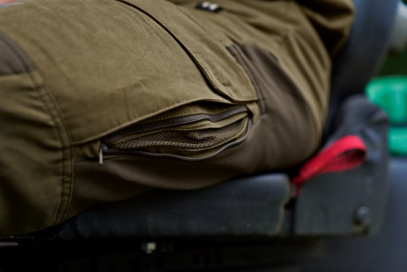 HÄRKILA - Scandinavian kalhoty pánské Dark olive-Willow green