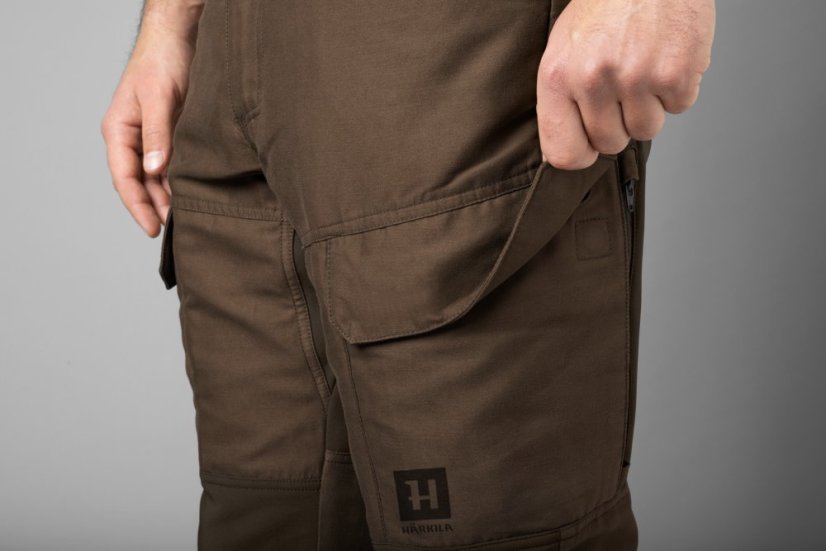 HÄRKILA  - Scandinavian kalhoty pánské Slate brown-Shadow brown