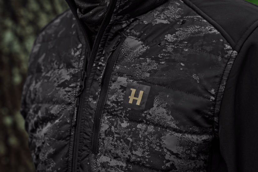 HÄRKILA - Noctyx camo hybrid bunda pánská AXIS MSP® Black-Black