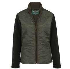 ALAN PAINE - Highshore prošívaná bunda dámská Dark olive