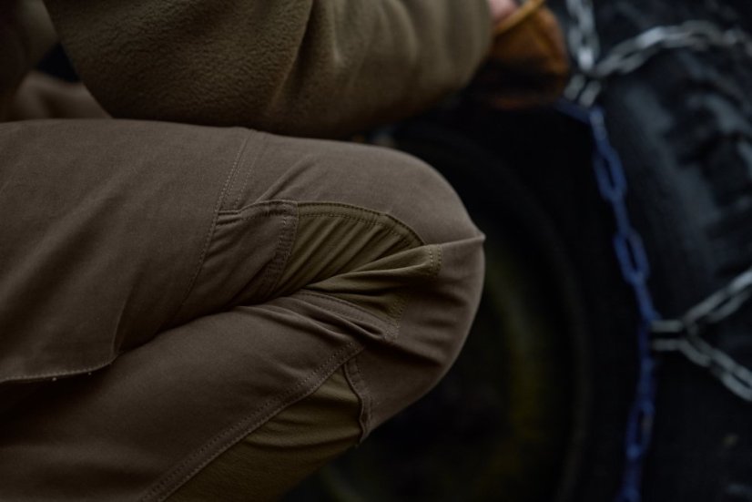 HÄRKILA - Hill kalhoty pánské Willow green-Brown