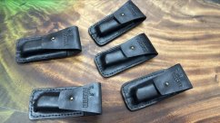 FORESTER - kožené pouzdro na nůž černé