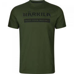HÄRKILA - 2pack LOGO tričko pánské (Duffel green/Phantom)