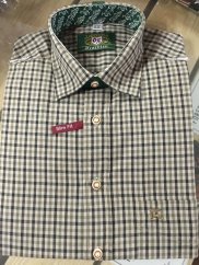 Košile pánská Slim Fit sv.zel. 3170