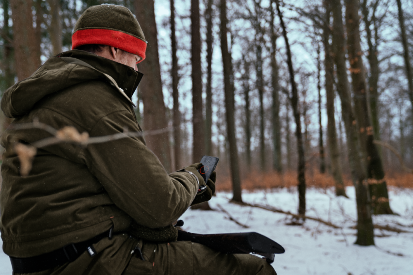 HÄRKILA  - Driven Hunt HWS Insulated bunda pánská Willow green