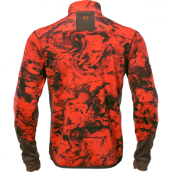 HÄRKILA - Wildboar Pro camo fleece bunda pánská AXIS MSP® orange-Shadow brown