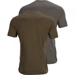 HÄRKILA - 2pack GRAPHIC (willow green/grey) tričko pánské
