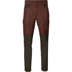 HÄRKILA  - Scandinavian kalhoty pánské (Bloodstone red/Shadow brown)