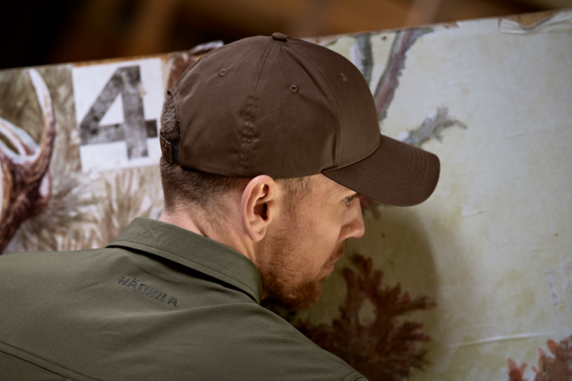 HÄRKILA - Fjell kšiltovka pánská Dark earth