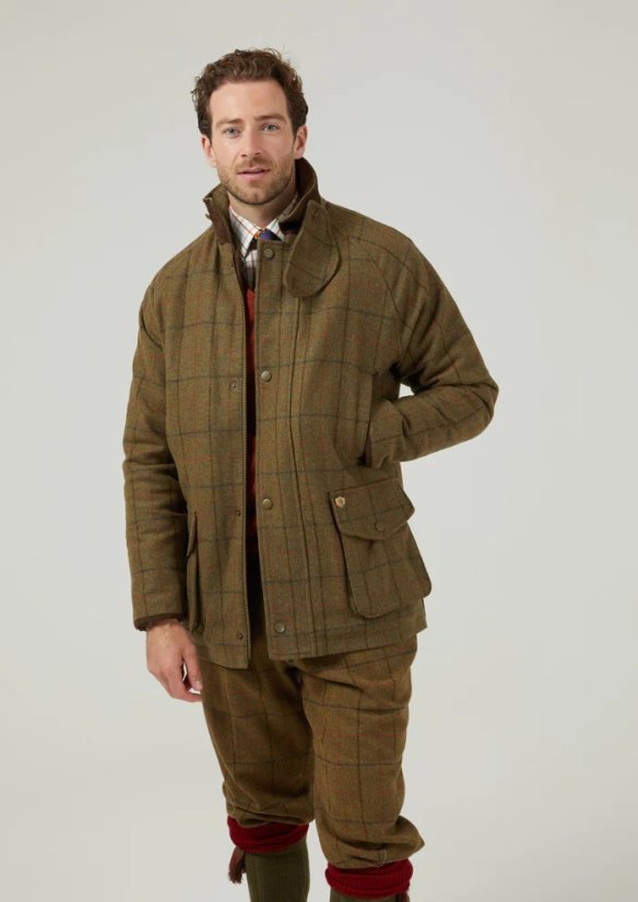 ALAN PAINE - COMBROOK WATERPROOF pánský kabát THYME - Velikost: 5XL
