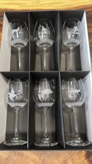 Brusírna Janský - ručně broušené sklenice z českého křišťálu na víno set