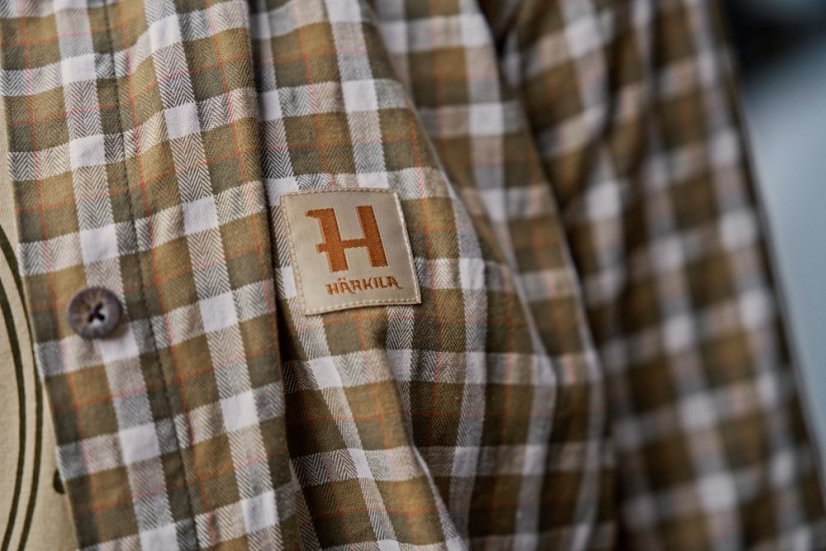 HÄRKILA  - Fjell košile s dlouhým rukávem dámská Dark olive check