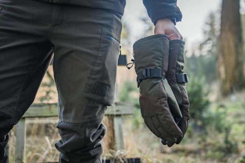 Seeland - Celsius Heat vyhřívané rukavice Pine green