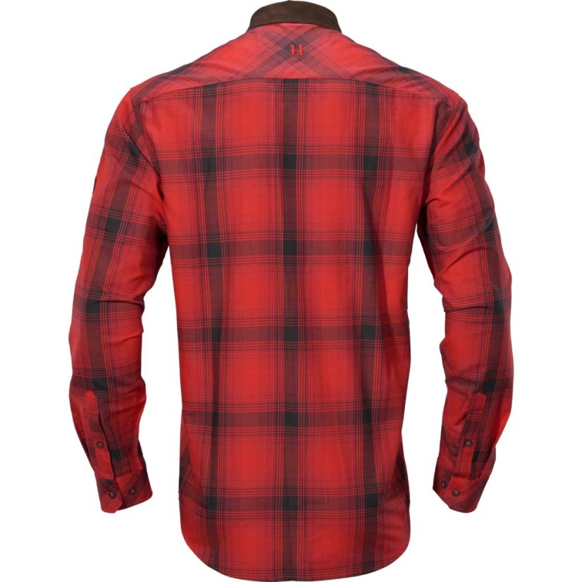 HÄRKILA  - Driven Hunt flannel košile pánská červená