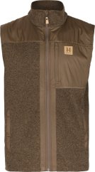 HÄRKILA - Kalix fleece vesta pánská Dark earth