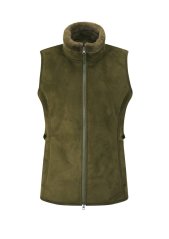 ALAN PAINE - Surrey vesta dámská s kožešinovou podšívkou Olive