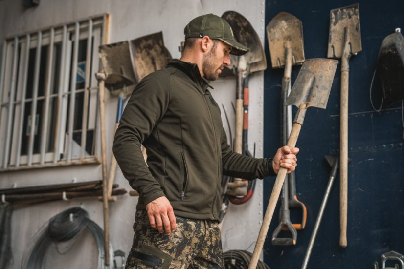 Seeland - Tidal fleece bunda pánská Pine green