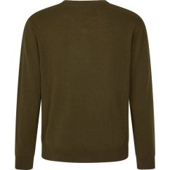 Seeland - Pine V výstřih svetr pánský Light pine