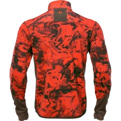 HÄRKILA - Wildboar Pro Camo fleece bunda pánská AXIS MSP®Wildboar orange-Shadow brown