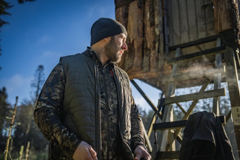 Seeland - Celsius Heat Liner vyhřívaná vesta pánská Grape leaf