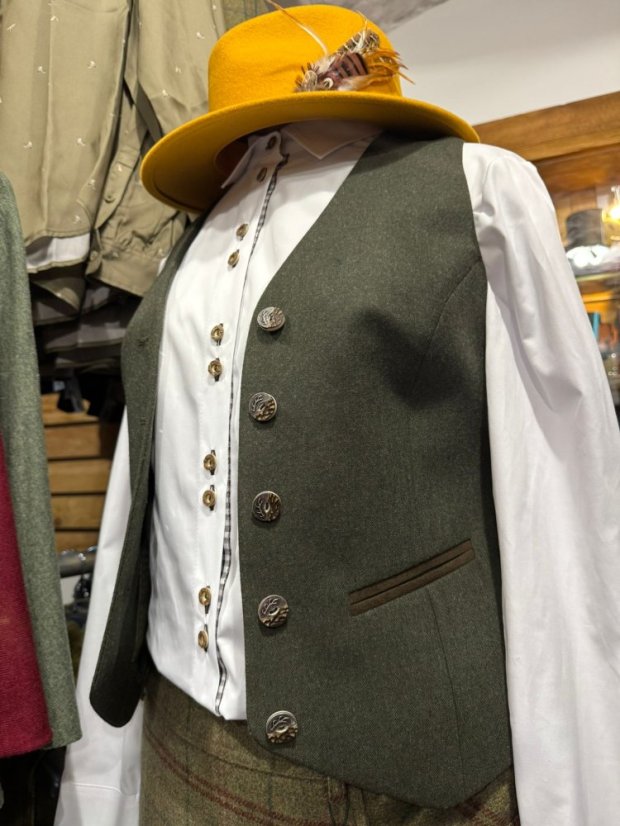 FORESTER - EMMA vesta společenská dámská zelená FORESTER - EMMA vesta společenská dámská zelená