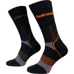 Seeland - Field Coolmax ponožky 2pack pánské Black-Dark grey