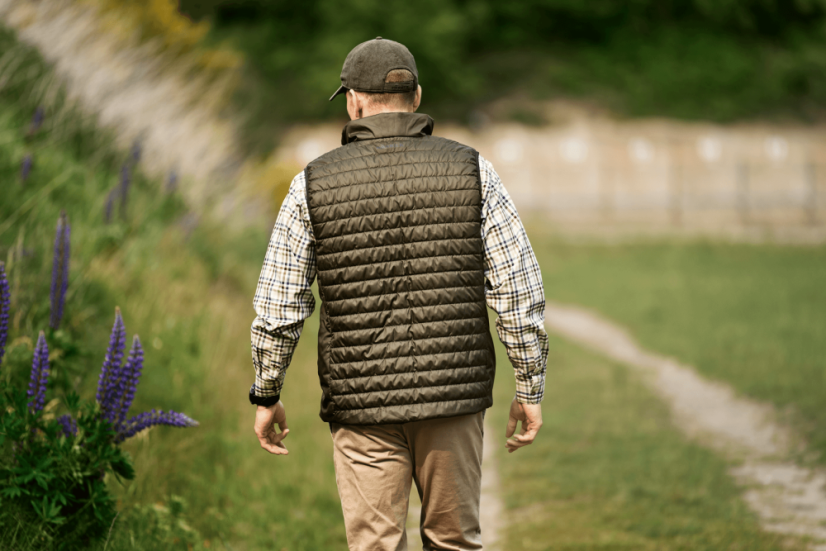 HÄRKILA - Kalix HSP vesta pánská Willow green-Shadow brown