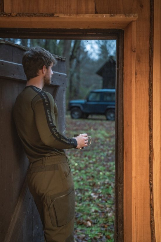 Seeland - Crest Base layer podvlekové prádlo celý set pánský Light pine