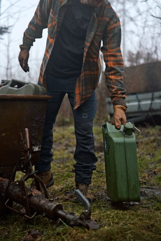 HÄRKILA - Scandinavian kalhoty pánské Salute-Anthracite