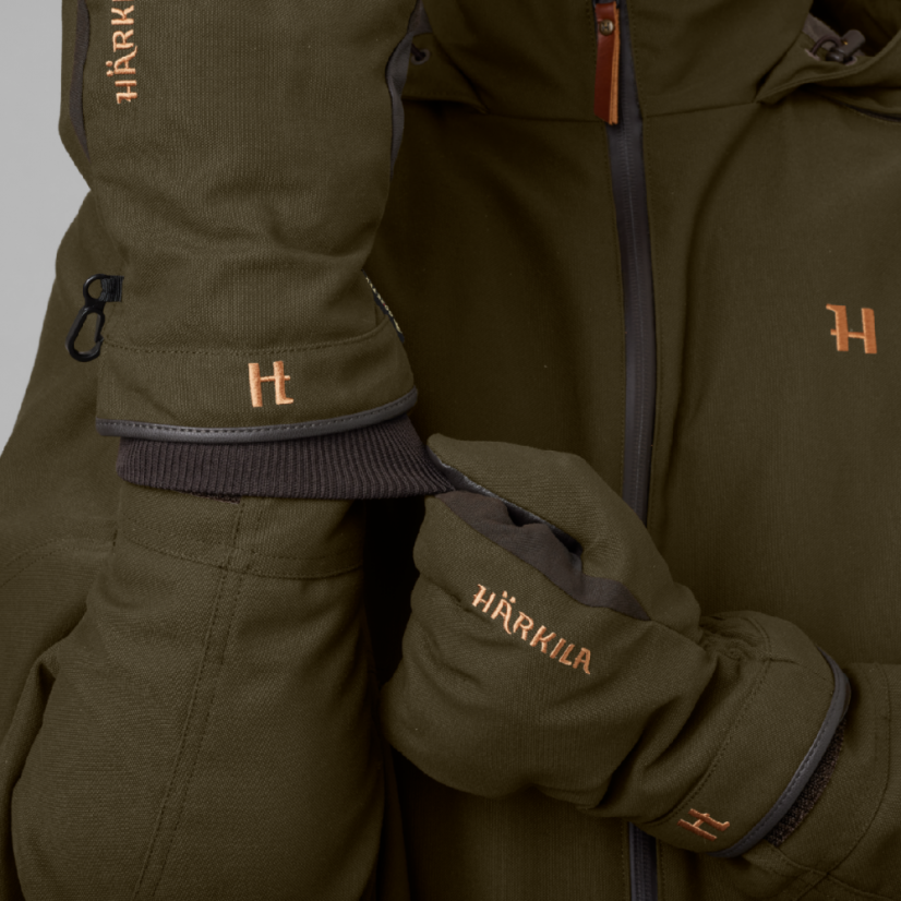Härkila - Pro Hunter GTX  rukavice Willow green-Shadow brown