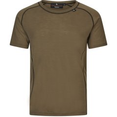 Seeland - Apex Merino funkční triko s krátkým rukávem pánské Covert green