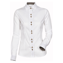 Margita - Mariana košile s dlouhým rukávem dámská bílá