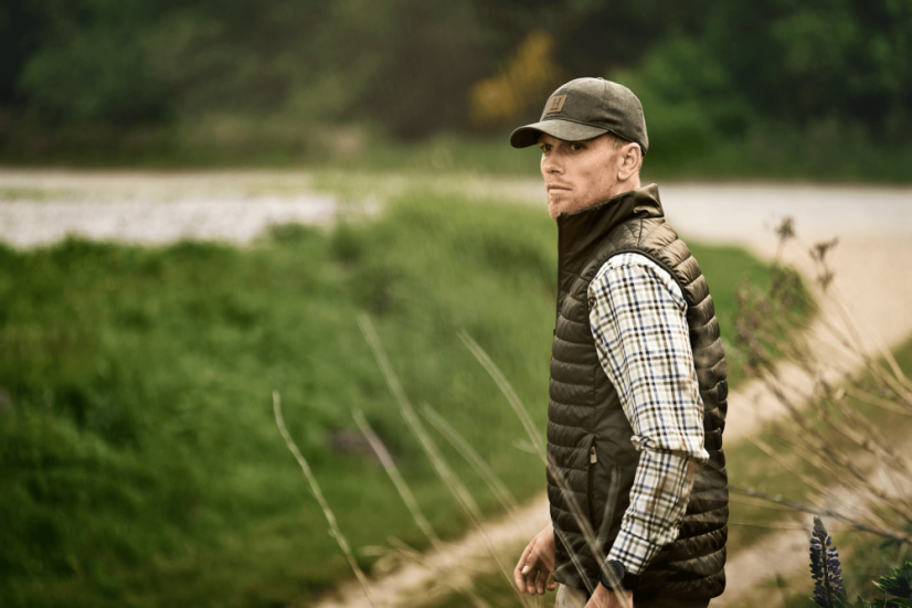 HÄRKILA - Kalix HSP vesta pánská Willow green-Shadow brown